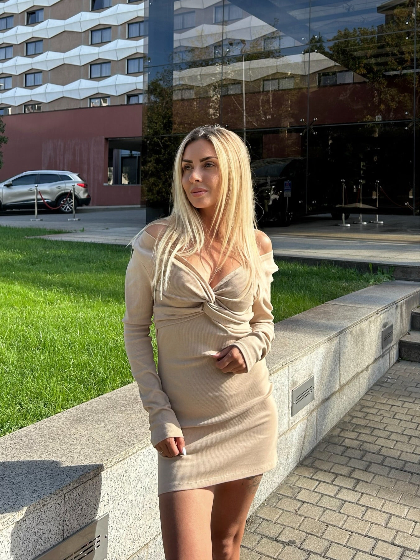 Рокля RAFAELA (beige)